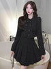 imCharms Autumn And Winter Elegant Temperament Short Coat + High Waist Thin Skirt Two-Piece Women's Clothing