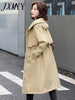 imCharms Autumn And Winter Down Jacket Temperament Self-Cultivation Large Size Liner Detachable Jacket Long Women