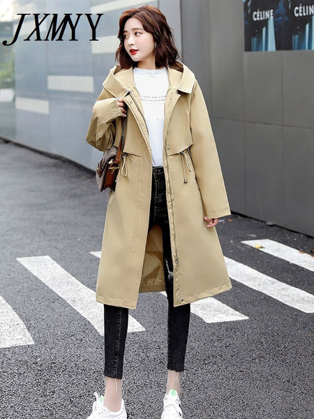 imCharms Autumn And Winter Down Jacket Temperament Self-Cultivation Large Size Liner Detachable Jacket Long Women