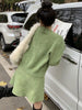 imCharms Autumn And Winter Knitted Cardigan Sweater Skirt Two-Piece Korean Version Elegant Temperament Women's Suit