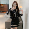 imCharms Autumn And Winter Style 2023 Tweed Slim Cardigan Elegant Temperament Suit Two-Piece Women's Suit