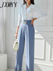 imCharms Autumn All-Match V-Neck Slim Right-Angle Shoulder Long-Sleeved Knitted Cardigan Temperament Women's Clothing
