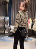imCharms Autumn and Winter Advanced Totem Beaded Round Neck Sweater Loose Knitted Base Women's Clothing