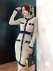 imCharms Celebrity Elegant Temperament Knitted Dress 2023 Autumn And Winter Women's Decoration Body Slimming Design