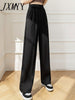 imCharms High Waist Lace Suit Wide Leg Pants Women 2023 Spring And Summer Drape Loose Straight Casual Trousers