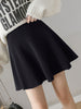 imCharms Knitted Half-Length A-Line Skirt  Autumn And Winter High Waist Knitted Women's Short Skirt Slim Fit And Slim