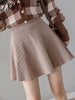 imCharms Knitted Half-Length A-Line Skirt  Autumn And Winter High Waist Knitted Women's Short Skirt Slim Fit And Slim