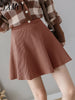 imCharms Knitted Half-Length A-Line Skirt  Autumn And Winter High Waist Knitted Women's Short Skirt Slim Fit And Slim