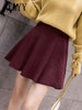 imCharms Knitted Half-Length A-Line Skirt  Autumn And Winter High Waist Knitted Women's Short Skirt Slim Fit And Slim