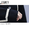 imCharms Plus Size Knitted Suit 2023 Autumn Elegant Temperament Net Red Small Fragrant Wind Sweater Women Suit
