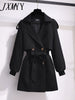 imCharms Short Windbreaker Coat Women 2023 Spring And Autumn Elegant Temperament Waist Advanced Women's Coat