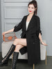 imCharms Thin Trench Coat Women's Mid-Length 2023 Autumn Korean Style Waist-Length British Style Women's Coat