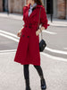 imCharms Trench Coat Women's Mid-Length 2023 Autumn Women's British Style Autumn Popular Coat Double Breasted