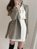 imCharms Woolen Suit Jacket Mid-Length Autumn And Winter Elegant Temperament Woolen Coat Women's Clothing