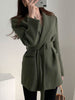 imCharms Woolen Suit Jacket Mid-Length Autumn And Winter Elegant Temperament Woolen Coat Women's Clothing