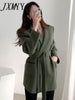 imCharms Woolen Suit Jacket Mid-Length Autumn And Winter Elegant Temperament Woolen Coat Women's Clothing