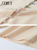 imCharms Heavy Color Button Silk Shirt Women's Long-Sleeved 2023 Spring And Elegant Temperament Polo Collar Top