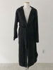imCharms Korean Version Of Waist-Gathered Cardigan Coat Knitted Padded Long Knee-Length Sweater With Waist Belt In The Long Coat.