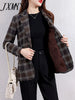imCharms Plaid Suit Jacket For Women Spring And Autumn Korean Style British Style Fashionable Elegant Small Suit Top