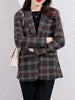 imCharms Plaid Suit Jacket For Women Spring And Autumn Korean Style British Style Fashionable Elegant Small Suit Top
