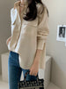 imCharms Spring And Autumn Design Niche High-End Sense Long-Sleeved Elegant Temperament Shirt Shirt Women's Clothing