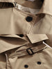 imCharms Spring And Autumn Temperament Short Windbreaker Women's Popular Collocation Shows High British Style Coat