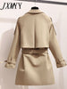 imCharms Spring And Autumn Temperament Short Windbreaker Women's Popular Collocation Shows High British Style Coat
