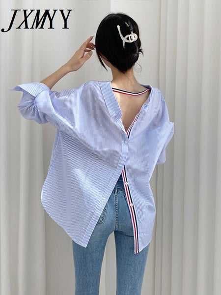 imCharms Spring and Autumn Chic Autumn Design Sense Elegant Temperament Casual Shirts Women's Tops