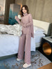 imCharms Sweater Set Women Tracksuit Spring Autumn Knitted Suits 2 Piece Set Warm Turtleneck Sweater Pullovers Wide Legs Pants