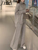 imCharms Sweater Set Women Tracksuit Spring Autumn Knitted Suits 2 Piece Set Warm Turtleneck Sweater Pullovers Wide Legs Pants