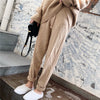 imCharms Winter Thicken Women Harem Pants Casual Drawstring Twisted Knitted Pants Femme Chic Warm Female Sweater Trousers 2023