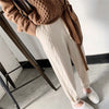 imCharms Winter Thicken Women Harem Pants Casual Drawstring Twisted Knitted Pants Femme Chic Warm Female Sweater Trousers 2023