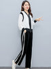 imCharms Women's Casual Sports Suit Autumn 2023 Long Sleeve Pants Age Reduction Elegant Temperament Two-Piece Set