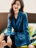 imCharms Yellow Suit Jacket Women's Spring And Autumn Temperament Long-Sleeved Formal Work Clothes Suit Top