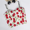 Womens Strap Tanks Crop Top Female Letter Print Summer Bralette Women Camisole Floral Tops Cropped Feminino Vest