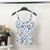 Floral Bustier Crop Top Summer Women Tank Top Short Vest Sexy Camis Women Tops Cropped Feminino Ruffles Bralette Bra