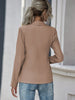 Jacket Women V-neck Bandage Long Sleeve Solid Color Women Blazers Office Lady Suit Top Elegant Coat Casual Women Clothing