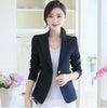 Jacket Women Slim Blazer Coat 2022 New Fashion Casual Jacket Long Sleeve One Button Suit Ladies Blazers Work Wear BN072-1