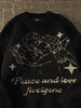 Japanese Style Unisex Cartoon Sweater Angel Jacquard Loose Casual Retro All Match Pullover Women Men Harajuku Couples Sweaters