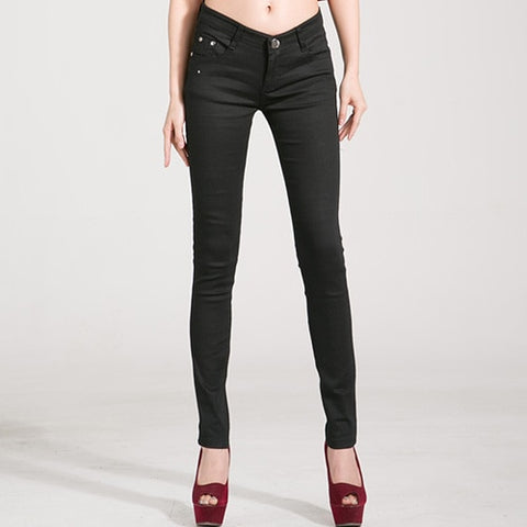 Jeans Female Denim Pants Candy Color Womens Jeans Donna Stretch Bottoms Feminino Skinny Pants For Women Trousers 2022 Tataria