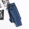 Jeans Female Denim Pants blue color skinny high elastic soft korean womans pencil pants Donna summer autumn