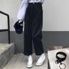 Jeans Femme Pantalones Korean Loose High Waist Wide Leg Baggy Jeans Women Pants Blue Black Casual Harajuku Woman Pants