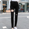 Jeans Pants Women Denim Holes Leggings Black Skinny Jean Trousers Autumn High Waist Casual Elastic Slim Jeans Pencil Pants