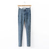 Jeans Woman Denim Pencil Pants Vintage High Waist Jeans Women Casual Stretch Skinny Jeans Femme Black Blue