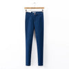 Jeans Woman Denim Pencil Pants Vintage High Waist Jeans Women Casual Stretch Skinny Jeans Femme Black Blue