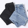 Jeans Women Denim Straight Trendy Casual Lady Popular Trouser Aesthetic Simple Pockets Full Length Basic Autumn Design All-match