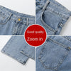Jeans Women Loose High Waist Straight High Waist Pants Solid Color Wide Legs Retro Loose Women's Denim Trousers Thin Section