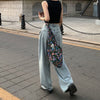 Jeans Women Mopping Loose Plus Size 2XL Oversize High Waist Retro Ladies Leisure Streetwear Trousers All-match Chic Fit Ulzzang
