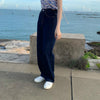 Jeans Women Simple Korean Style Straight Full-length All-match High Waist Streetwear Students Chic Leisure Trouser Oversize Ins