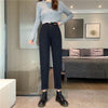 Jeans Women's Spring and Autumn 2022 Daddy Pants Black High Waist Fried Street Straight Wide Leg Pants Early Autumn Pants